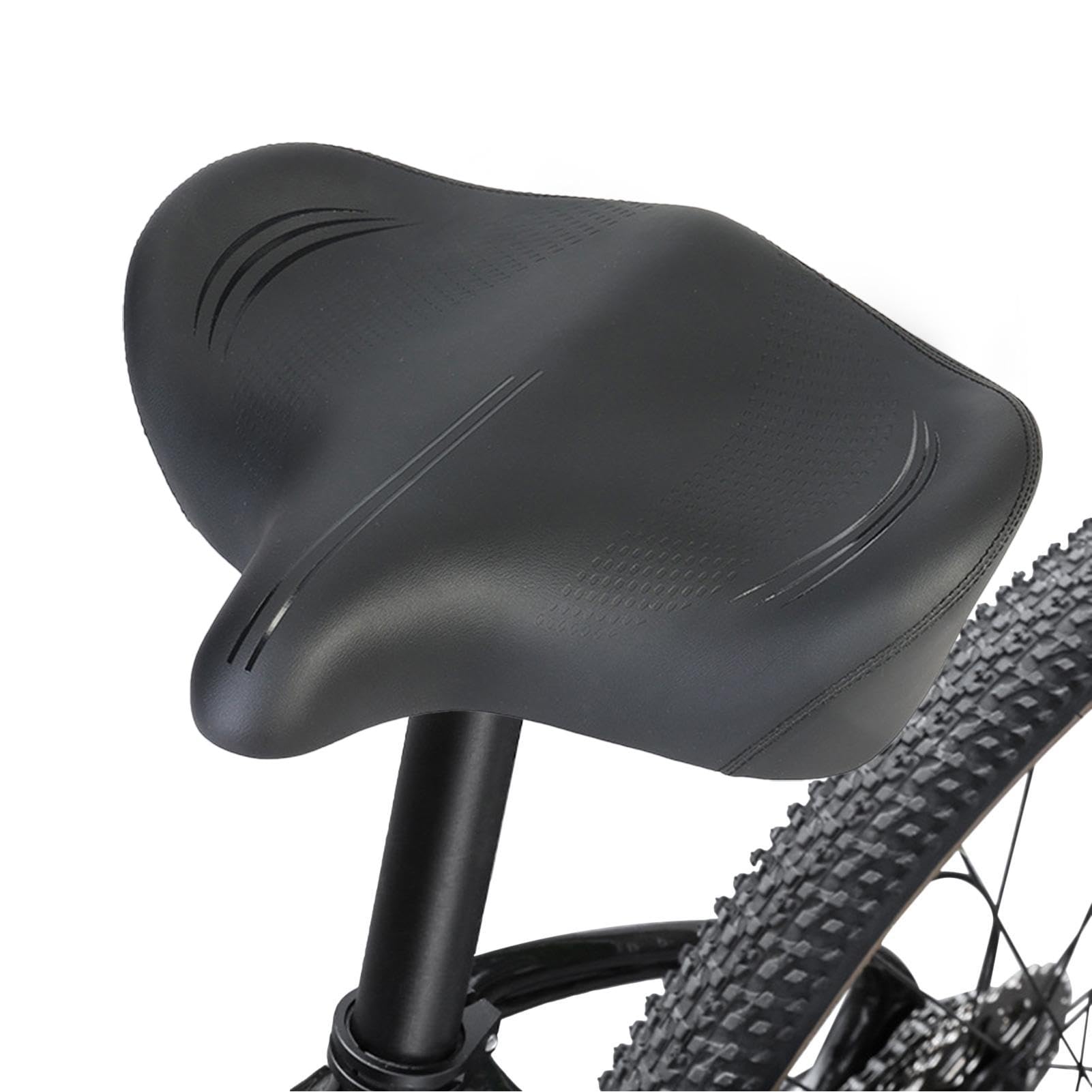 Fahrrad-Sitzkissen, gepolsterter Sattel-Ersatzsitz, ergonomische Polsterung, Fahrradsattel, stoßdämpfend für Rennräder, Heimtrainer Sport & Freizeit