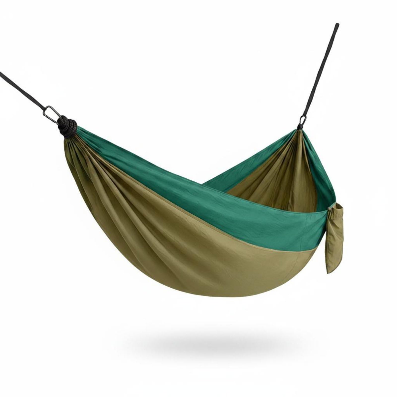 Thickened Material Bug Net Swinging Bed Reinforced Stitching Anti-Tip Swinging Bed Bed Breathable Mesh Hanging Bed Net Comfortable Lounging for Adults, Kids, Indoor, Cangrong Grn-image-47