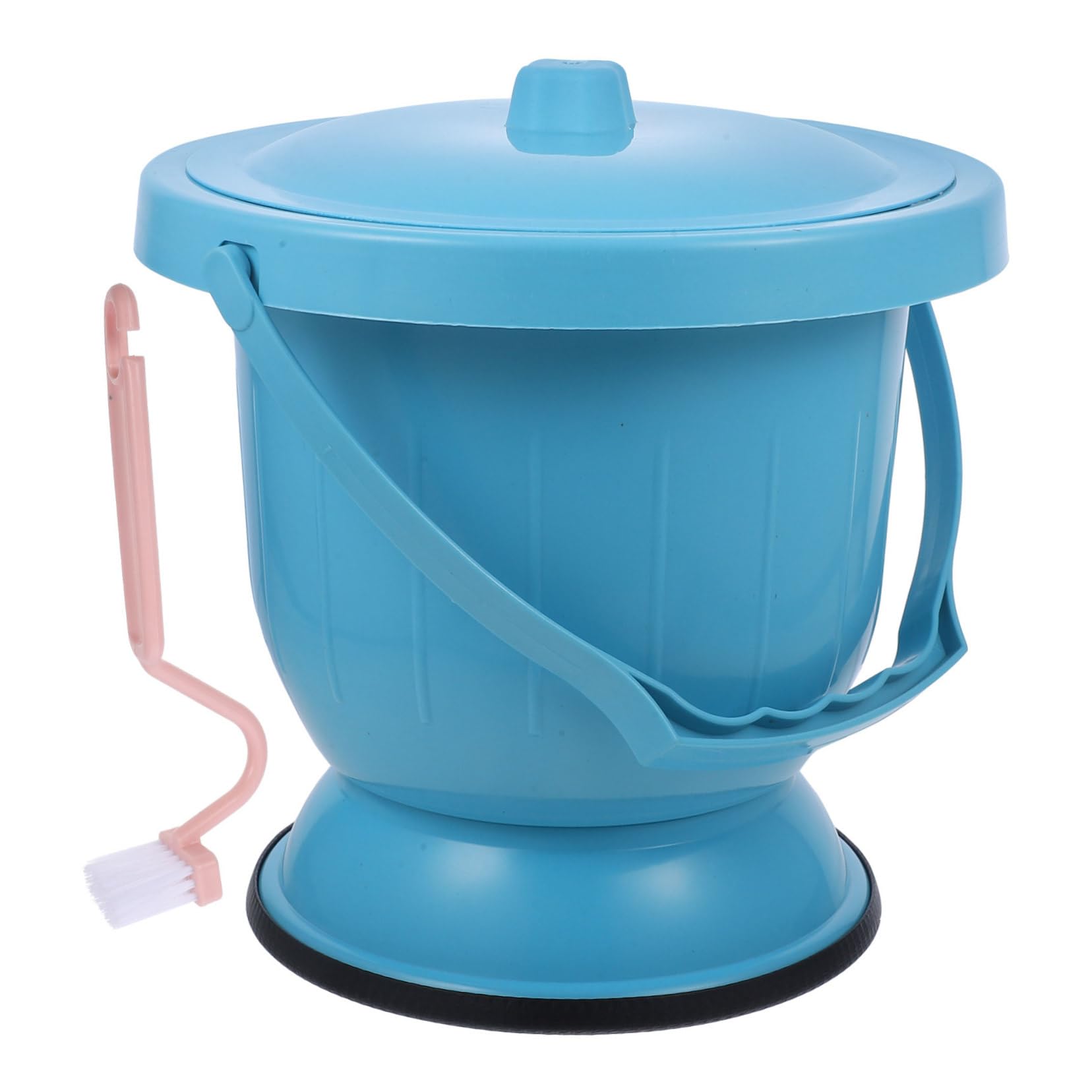 Healvian Vasino Facile Ermetico per Coperchio e Portatile Adulti a Plastica in Pulire Uso Domestico Viaggio, Adatto Donne in Gravidanza Anziani