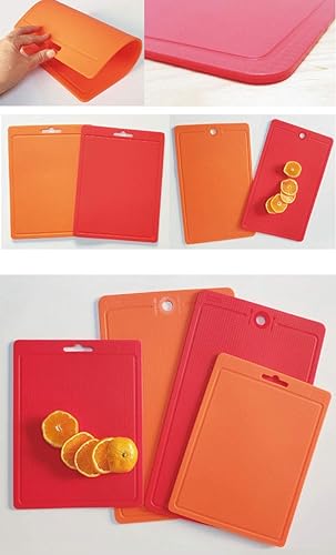 Miniatura 3 de Tabla de cortarsalvamanteles de silicona, antideslizante, 12.2 x 9.3 pulgadas, apta para lavavajillas, de fácil agarre, sin BPA, alfombrilla