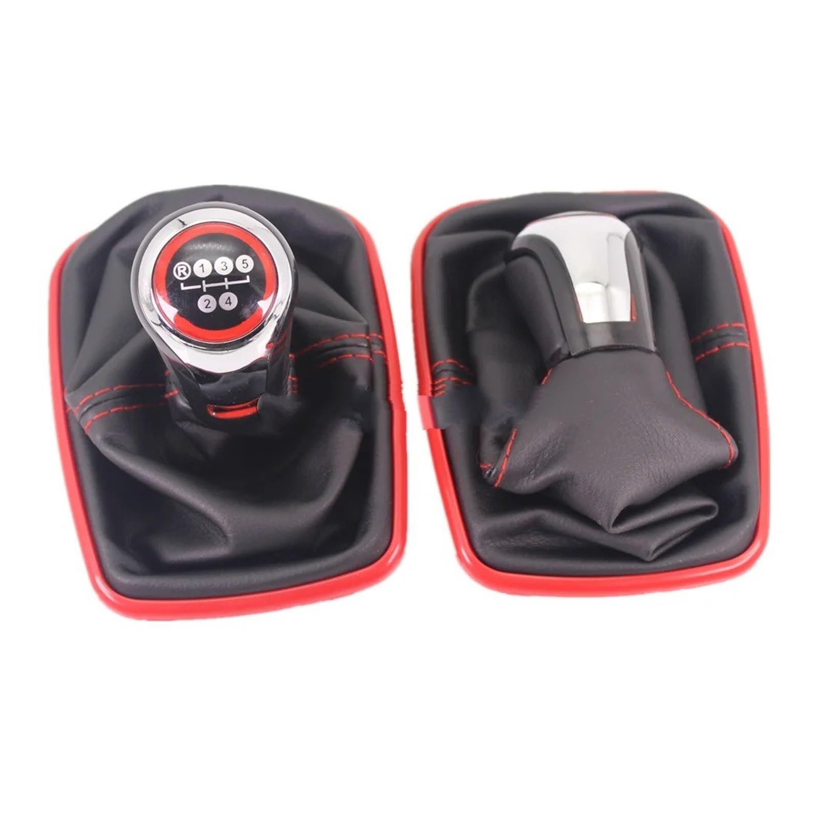 SAUANMNKTP Gearshift Knob for VW for Golf 4 for GTI for GTD 1998-2005 5 6 Speed Gear Shift Knob