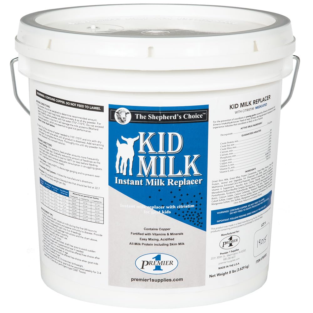 Premier 1 Shepherd's Choice Goat Kid Milk Replacer - 8 lb Bucket