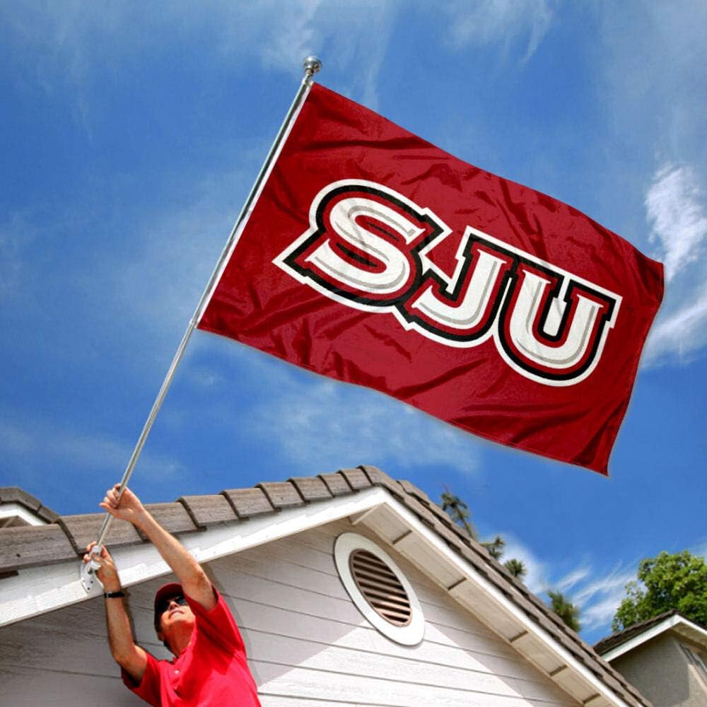 Saint Joseph's Hawks SJU Logo Flag