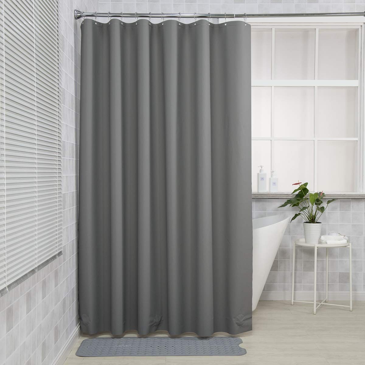 AmazerBath 48x72 Shower Curtain - Heavy & Waterproof -15 AmazerBath 48x72 Shower Curtain - Heavy & Waterproof -15