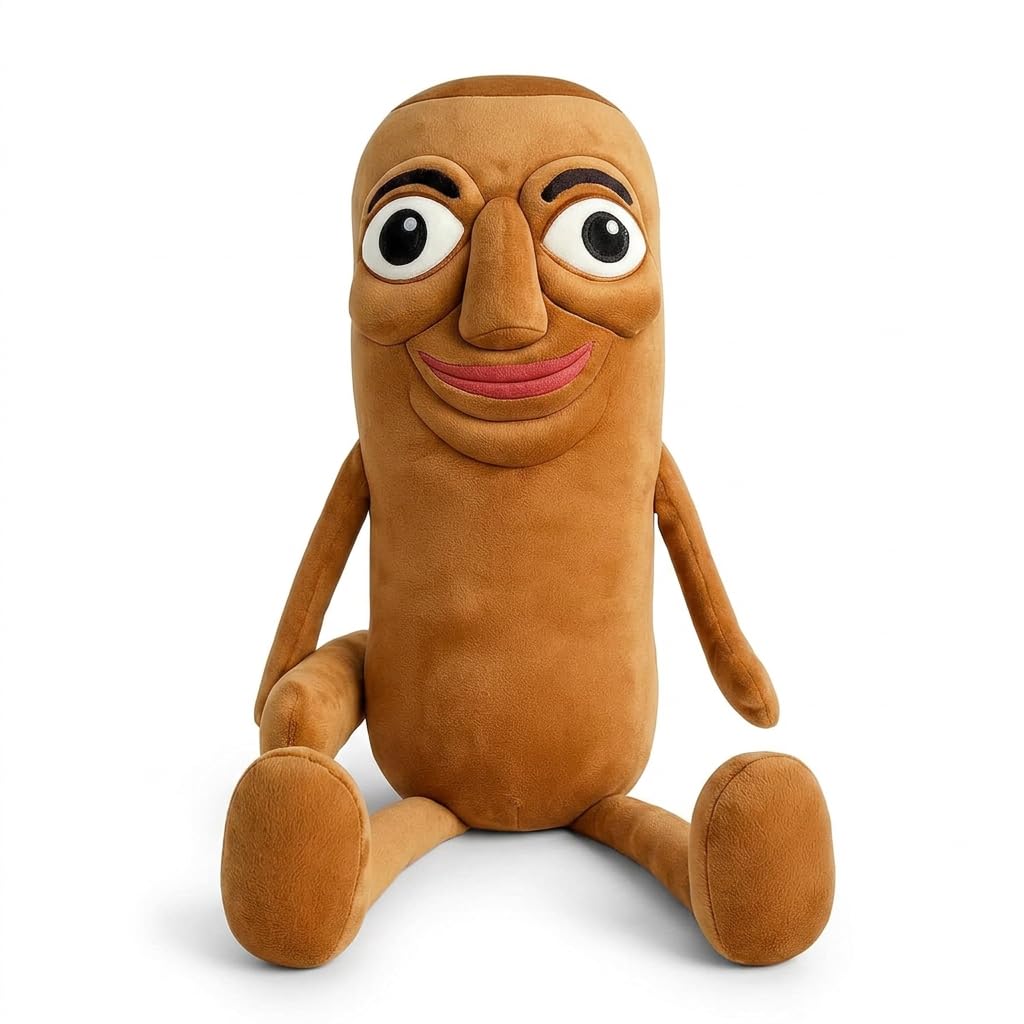 PYuWejn 1Pcs Tung Tung Tung Sahur Plush 38 cm,Brainrot Plush Trend Design, Soft Stuffed Cushion for Home Decor, Collectible Gift for Trend Enthusiasts and Comfort Seekers