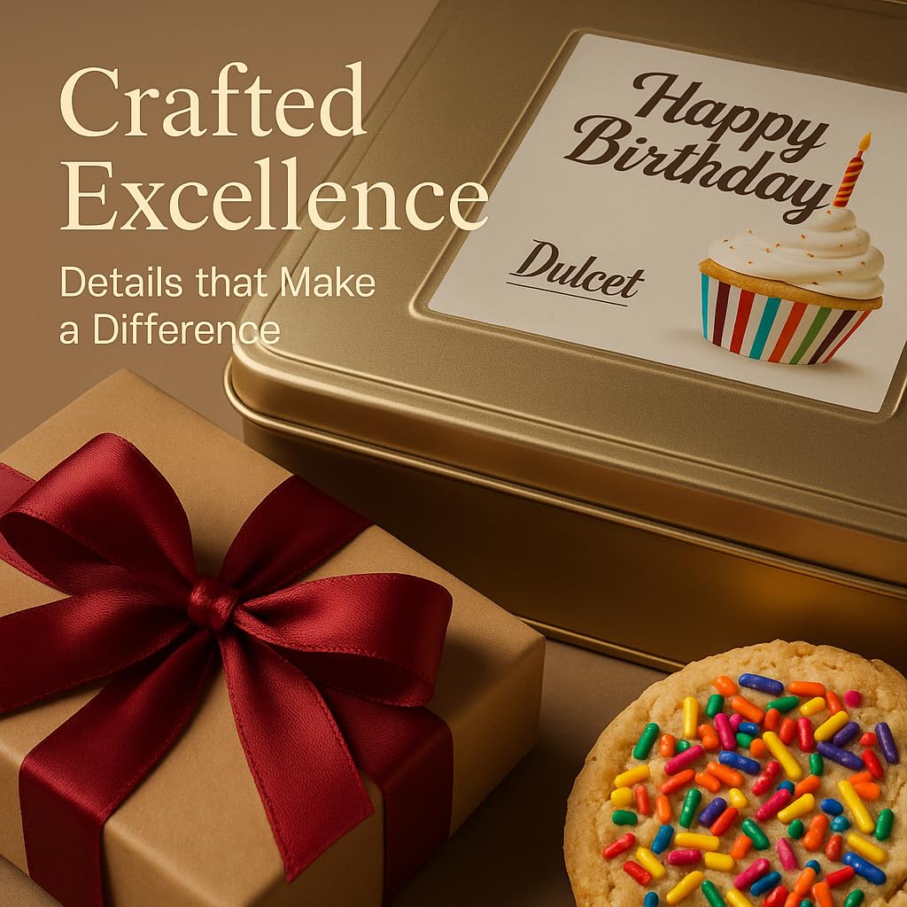 Happy Birthday Gift Baskets, Gourmet Food Gifts, Birthday Gift Basket for Women Men Teens Family Friends or Relatives by Dulcet Gift Baskets - Image 8