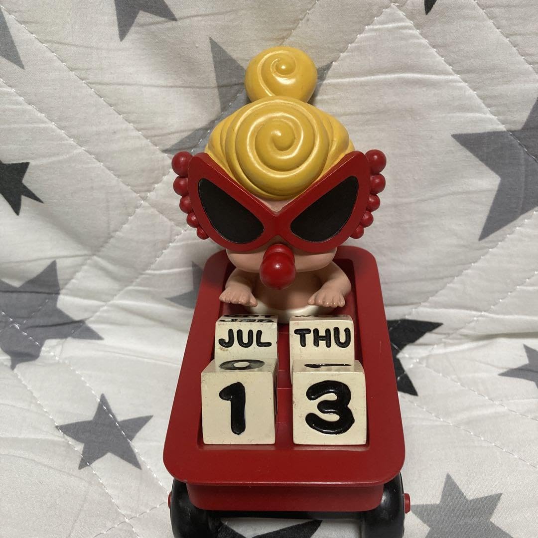 ヒステリックミニ　万年カレンダー　ヒスミニ　カレンダー　置き時計 ヒステリックミニ万年カレンダーヒスミニカレンダー置き時計