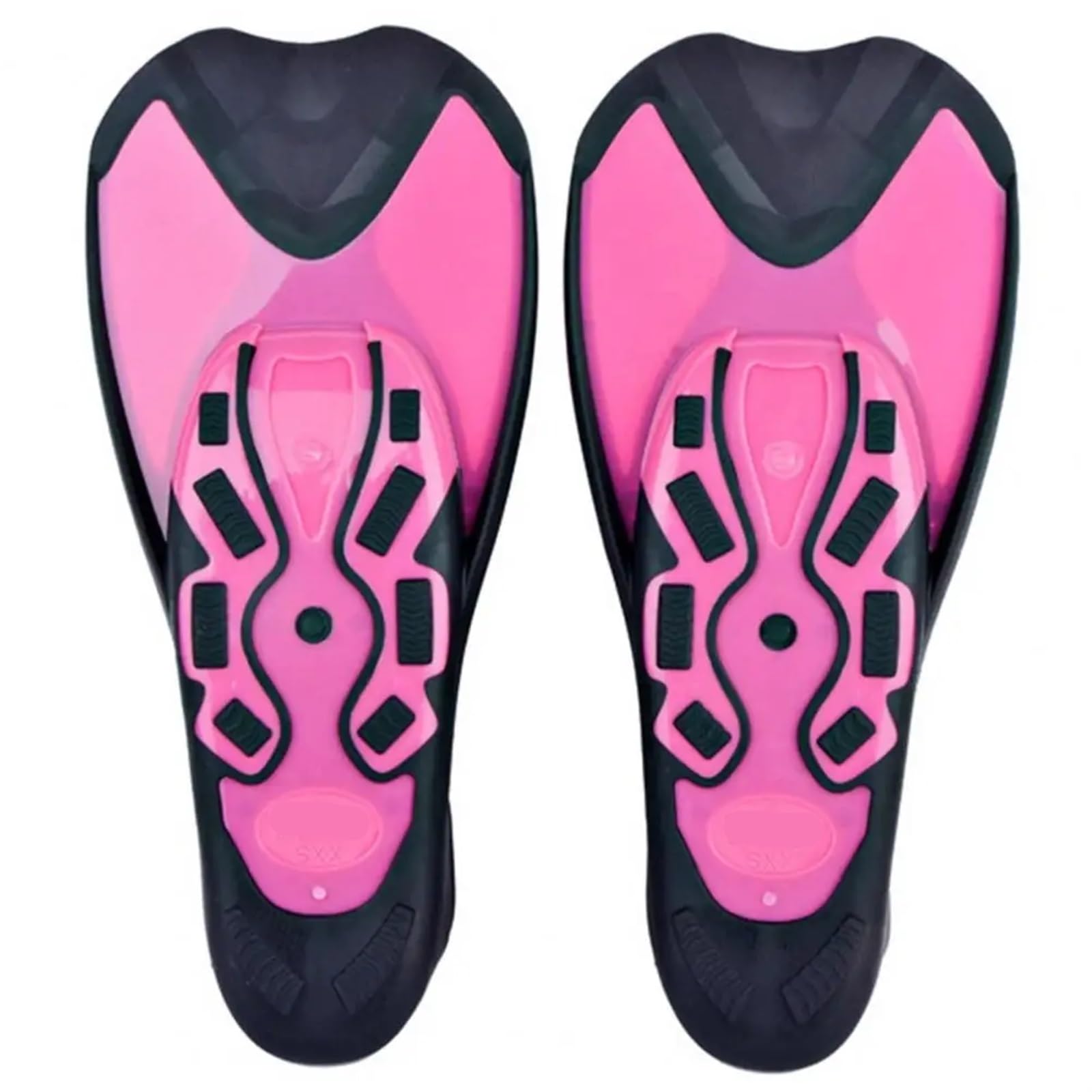 Aletas de Buceo Aletas de natación Aletas de Entrenamiento de natación Aletas de Snorkel Aletas de natación for Fortalecer Las piernas Aletas de Buceo(Green Black,XS)