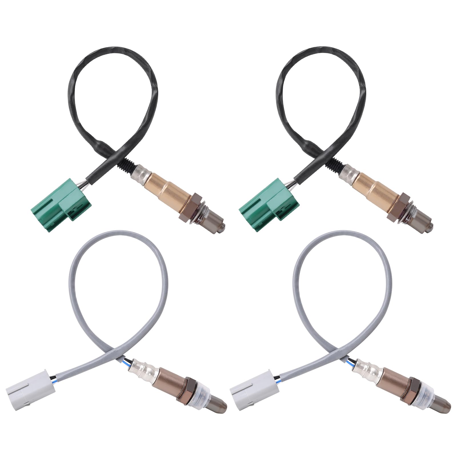 HTMXJA 4Pcs Upstream and Downstream Oxygen O2 Sensor for 5.6L Qx56 2008-2010,Armada 2008-2013,Pathfinder 2008-2012,Titan 2008-2012.OE#234-9038 234-