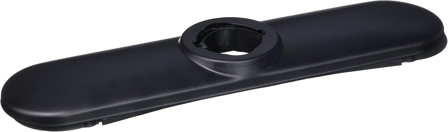 Moen 123244BL Escutcheon and Gasket Kit, Matte Black