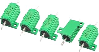 BKGWCSOR 5 uds componentes pasivos Verdes disipador de Calor con Carcasa de Aluminio 25 vatios 6,8 ohmios condensadores resistencias bobinadas