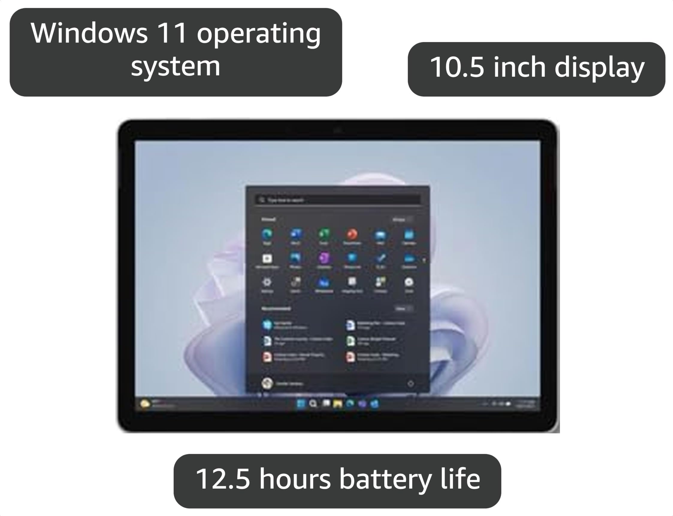 Amazon.com : Microsoft Surface Go 4 Tablet - 10.5