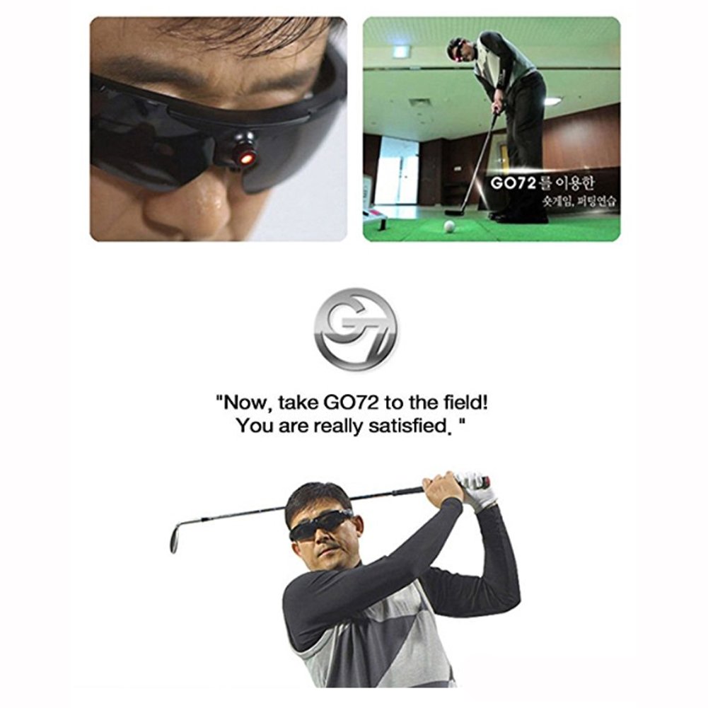 Amazon | GO72 Wearable Smart Golf Swing practice Goggles