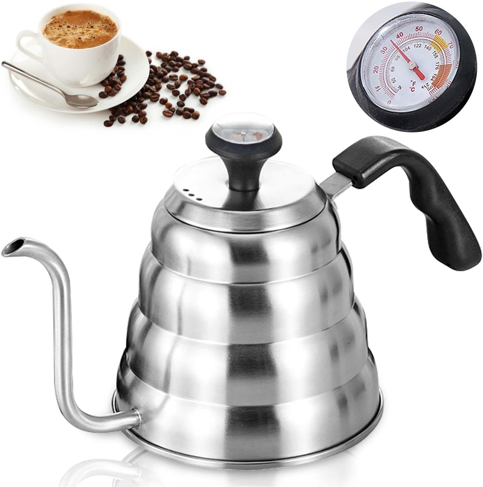 Melitta Handbrüh-Wasserkessel mit Schwanenhalsausguss Melitta Handbrüh-Wasserkessel mit Schwanenhalsausguss
