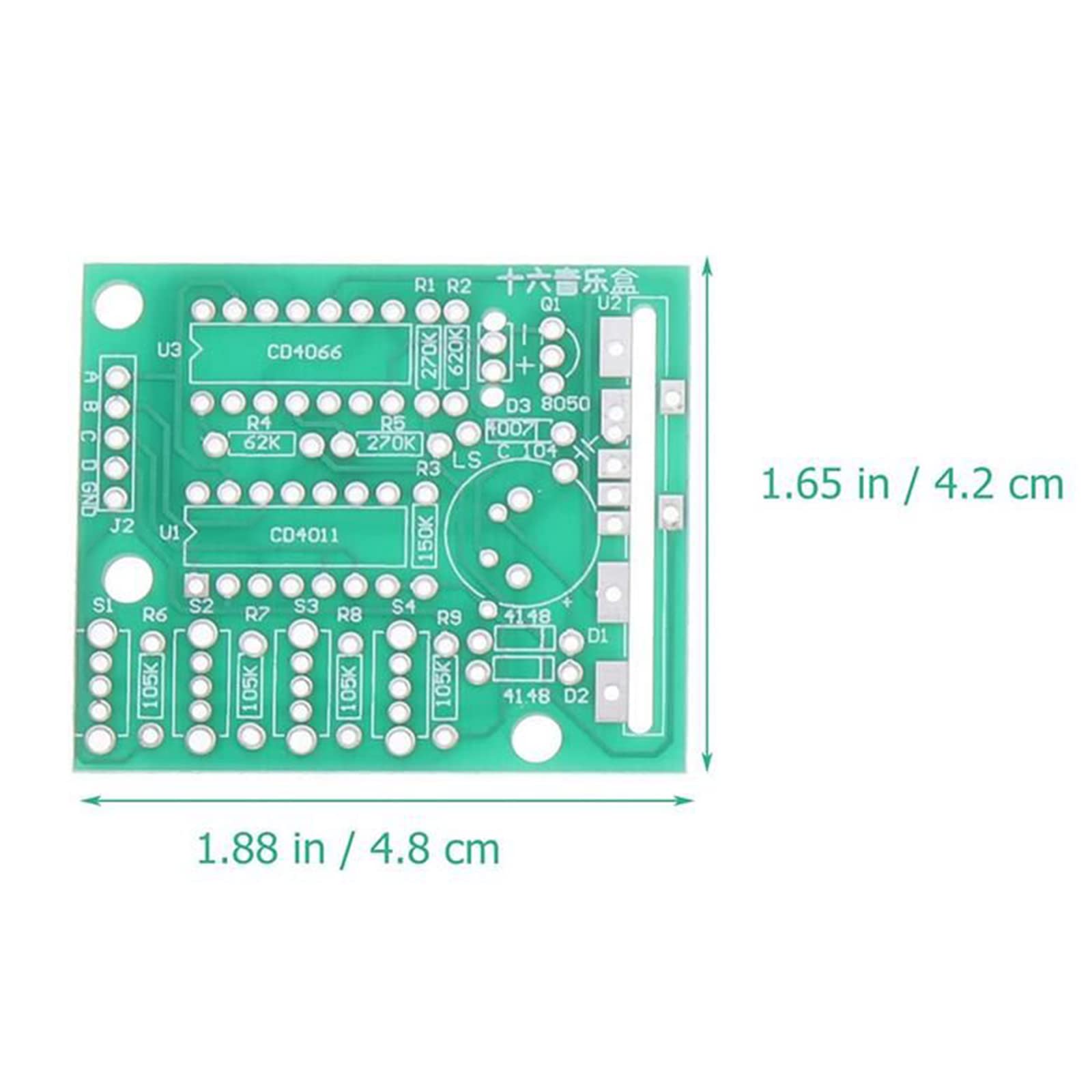 16-Tone Soundbox Modul – DIY Bausatz, Spieluhr El Produktbild-Vorschau 2