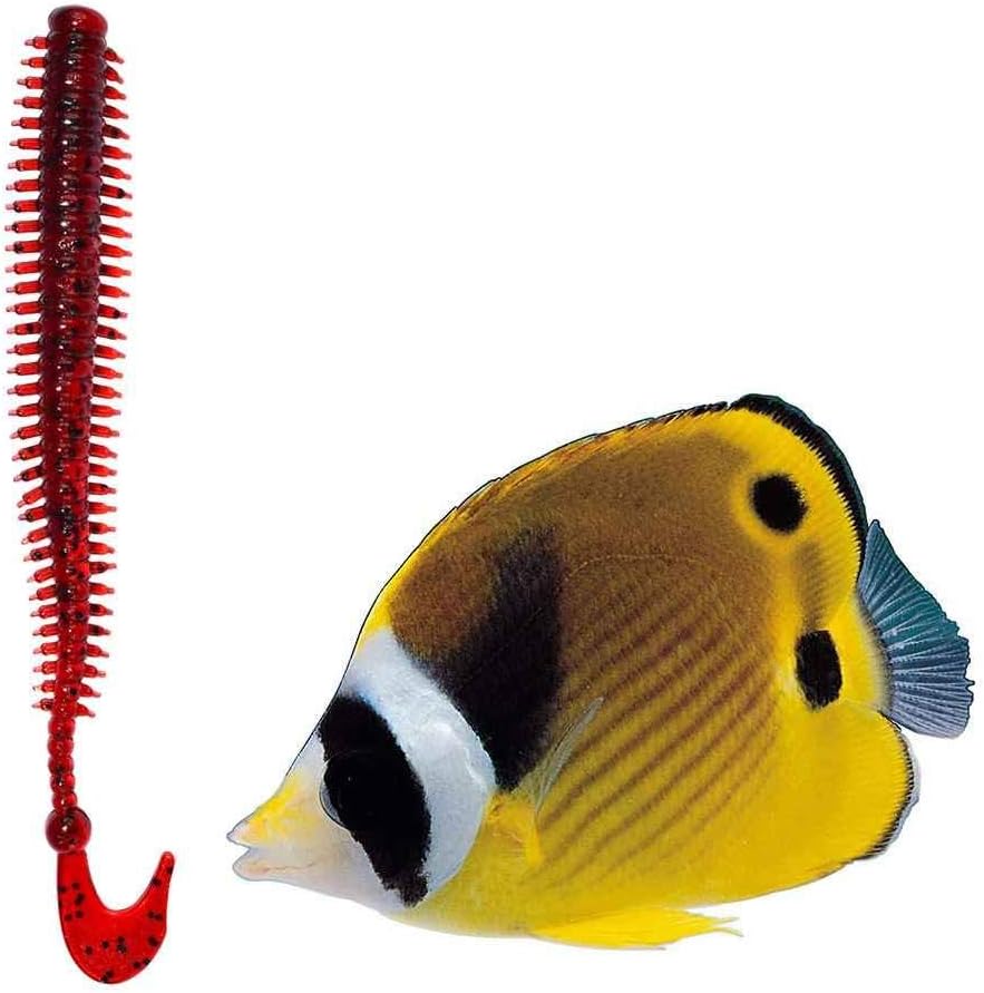 魚のルアー10個の人工ミミズ90mmのミミズソフトフィッシングルアー海釣りのための偽の魚の餌ミミズ便利で素敵