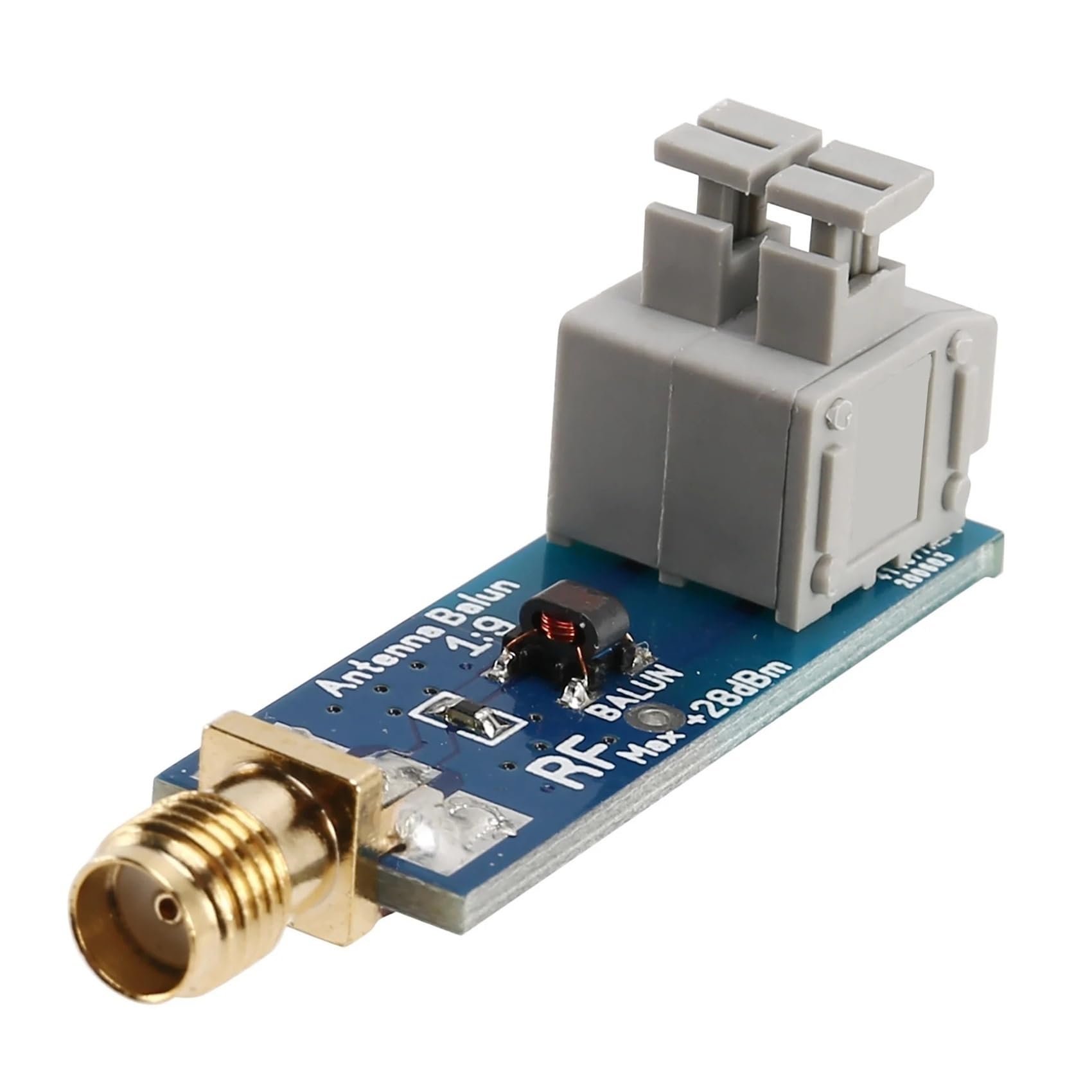 Tiny Low-Cost 1:9 Balun HF Antenna Impedance Transformer 0,1-90MHz SMA z 8kV ESD Protection for RTL-SDR Ham Radio Shortwave
