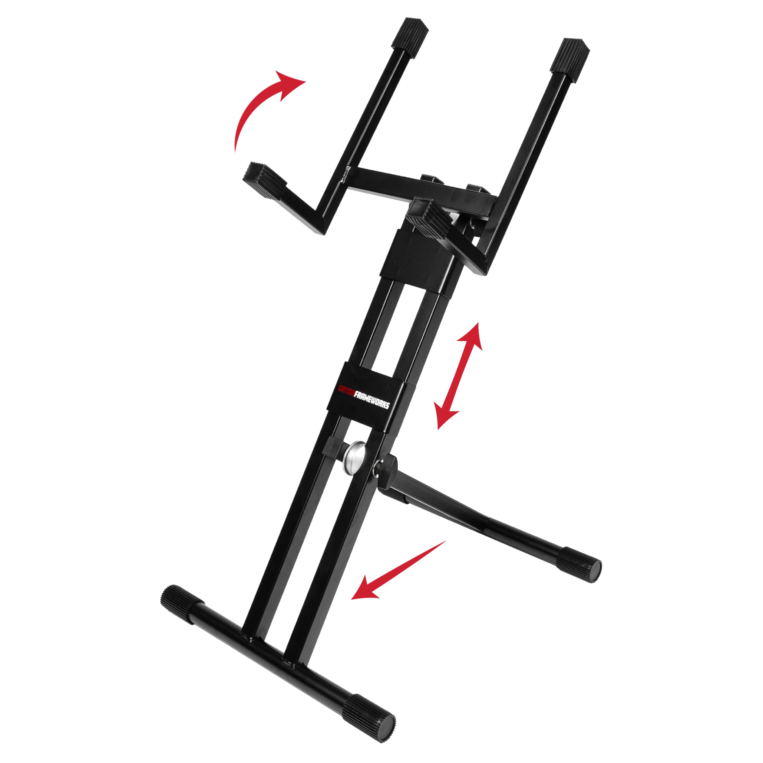 High Profile Guitar Amp Stand; Perfect for Digital Modelers and Head Units (GFWGTRAMP200)