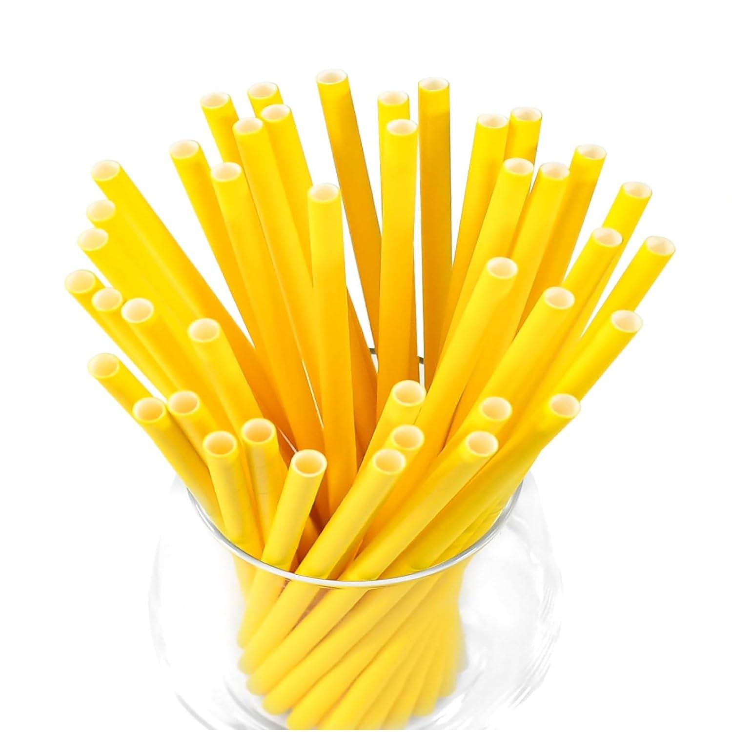 Festiko® Bio-degradable Paper Straws (Size -6mm|Pack of 25 Pcs|Yellow & White Striped), Paper Straws for Drinking, Food Grade Paper Straws for Kids-image-48