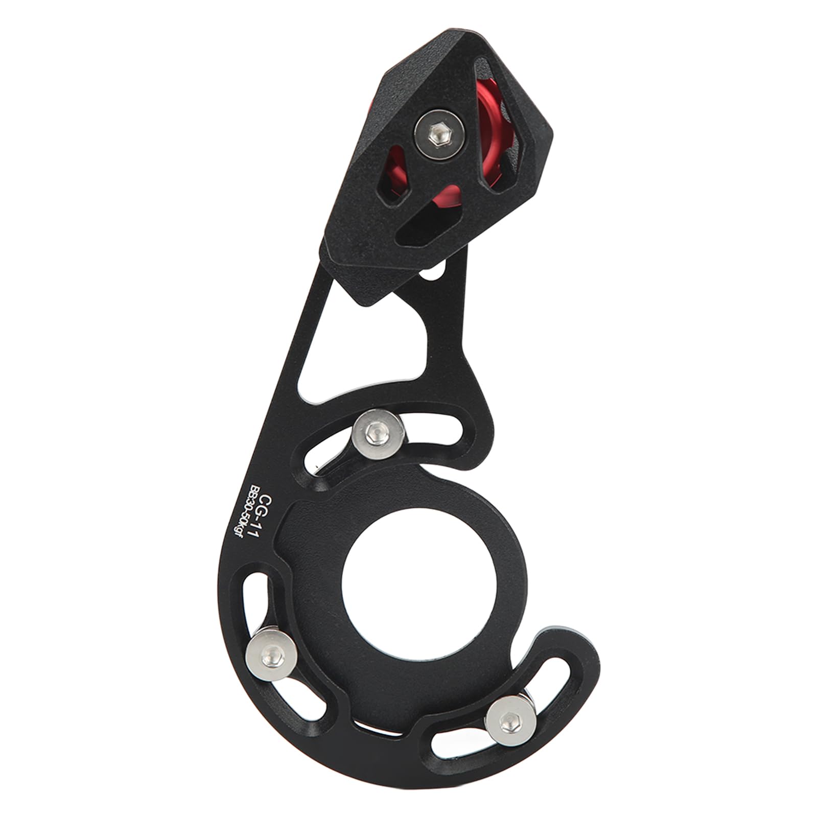 CG11 Guía de cadena de bicicleta Aleación de aluminio Protector de cadena de bicicleta de montaña Estabilizador de cadenas de polea de bicicleta