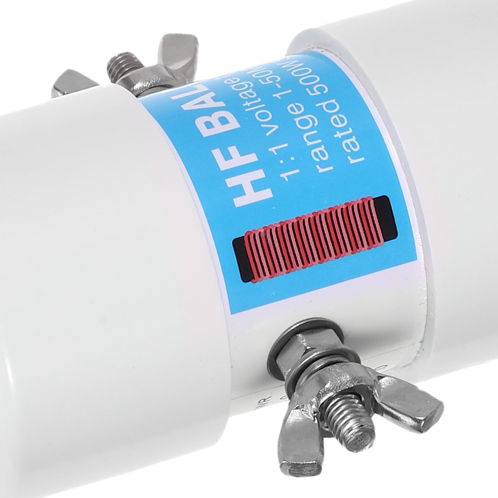 Holibanna Antenna Balun: antenna radio a onde corte 1:1 per radio a onde corte, balun HF impermeabile fai da te da 1-50 MHz e 500 Watt per trasmettitore e ricevitore