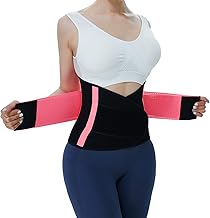 حزام تدريب الخصر للنساء، مزود بمسامات للتهوية، لتشذيب وتنحيف وشد البطن, بي كيه, S