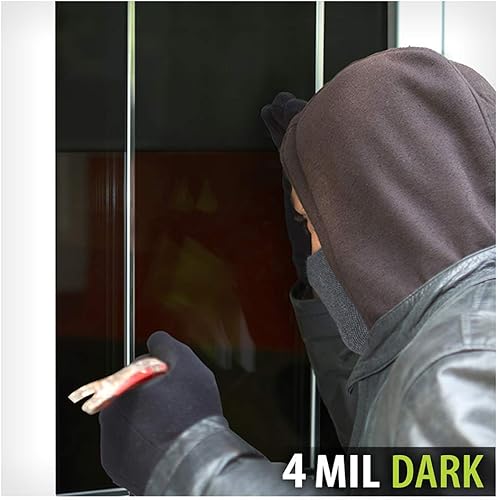 Miniatura 5 de BDF S4MB20 - Película de seguridad para ventana y privacidad diurna, 4 mil, negro 20 (oscuro), 30 pulgadas x 24 pies