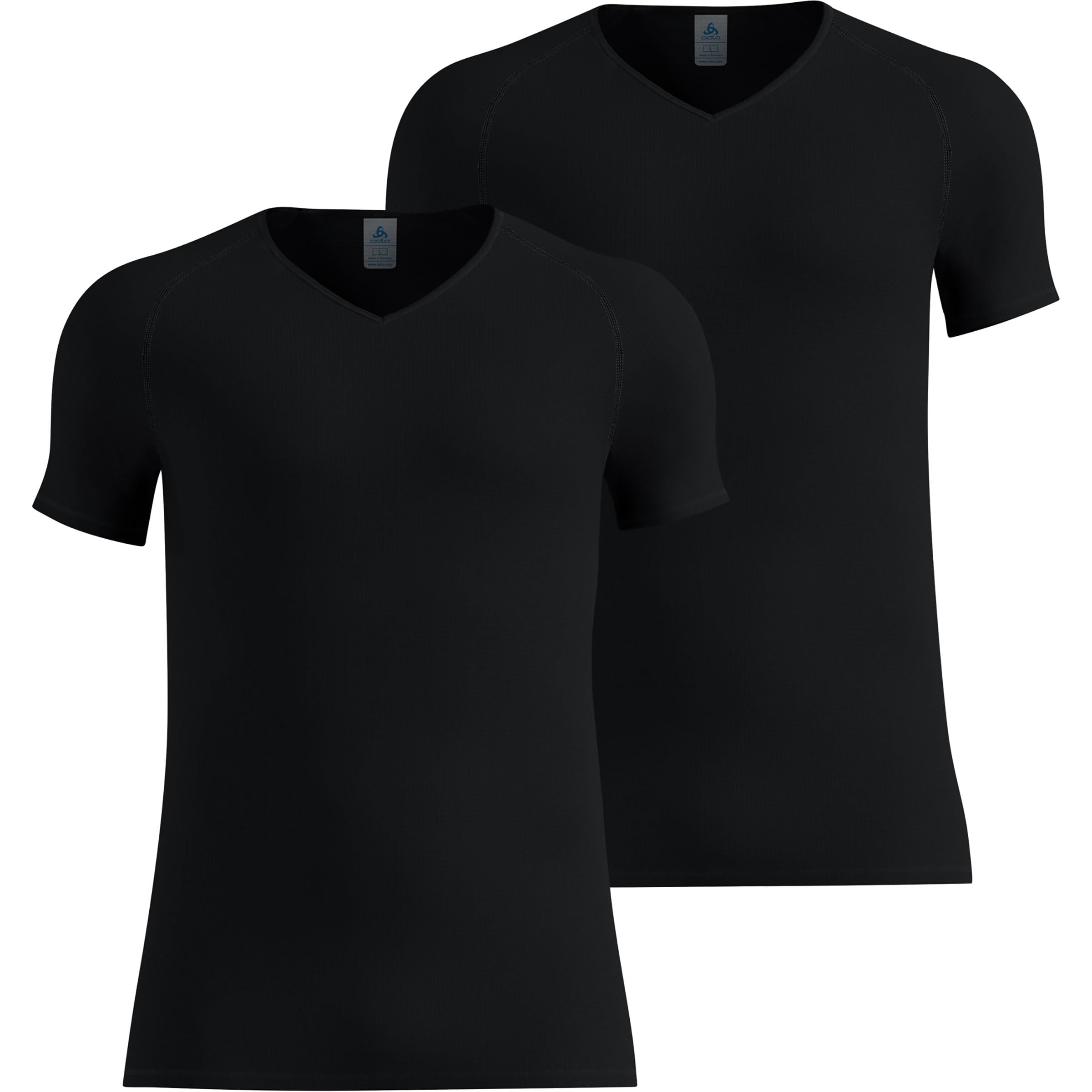 Odlo Active Light 2 Pack Unterhemd Herren schwarz - Black XXL