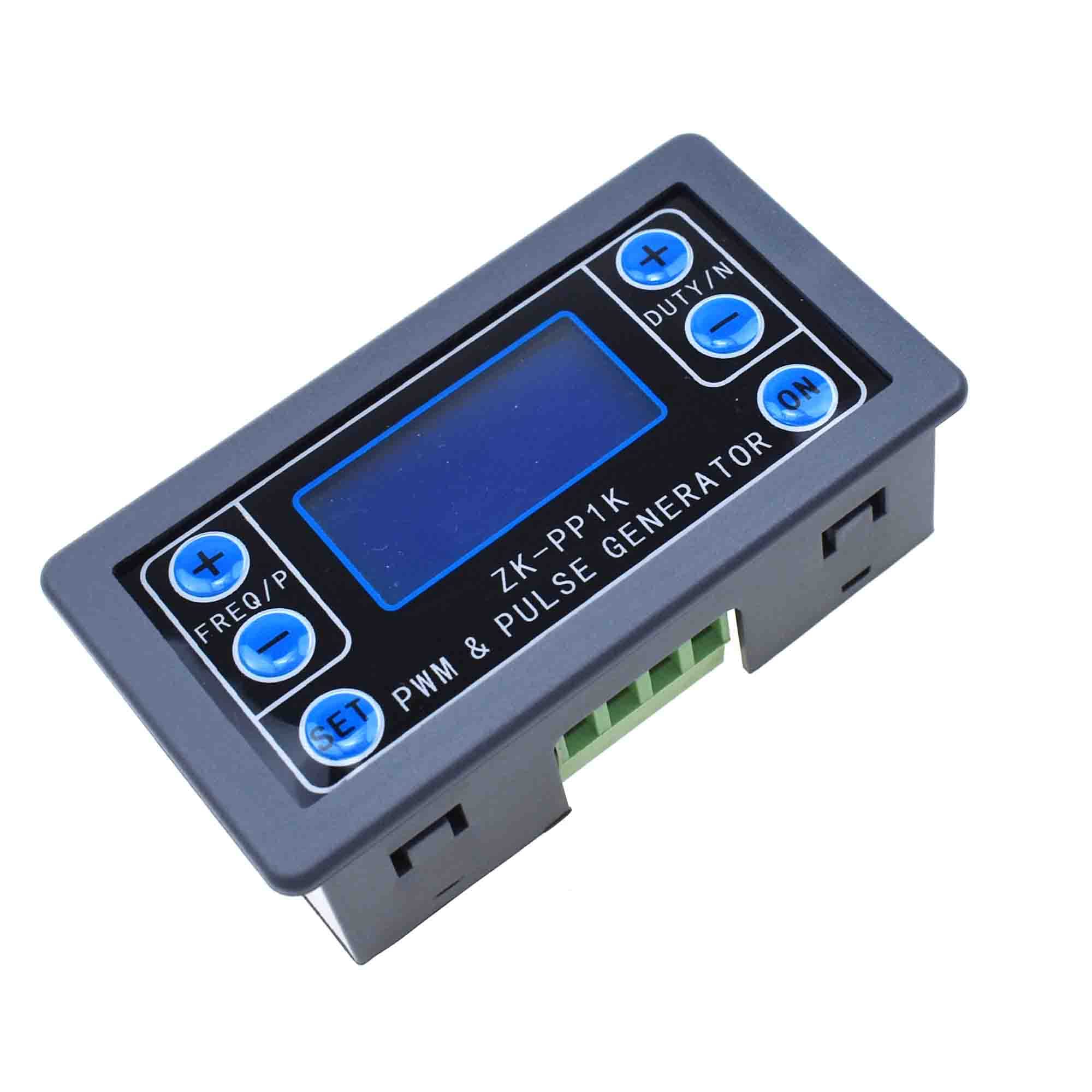 Coliao 2pcs Signal Generator XY-PWM DC 3.3-30V Function Generator 5-30mA LCD Display Module PWM Pulse Frequency Generator Duty Cycle Rectangular Wave