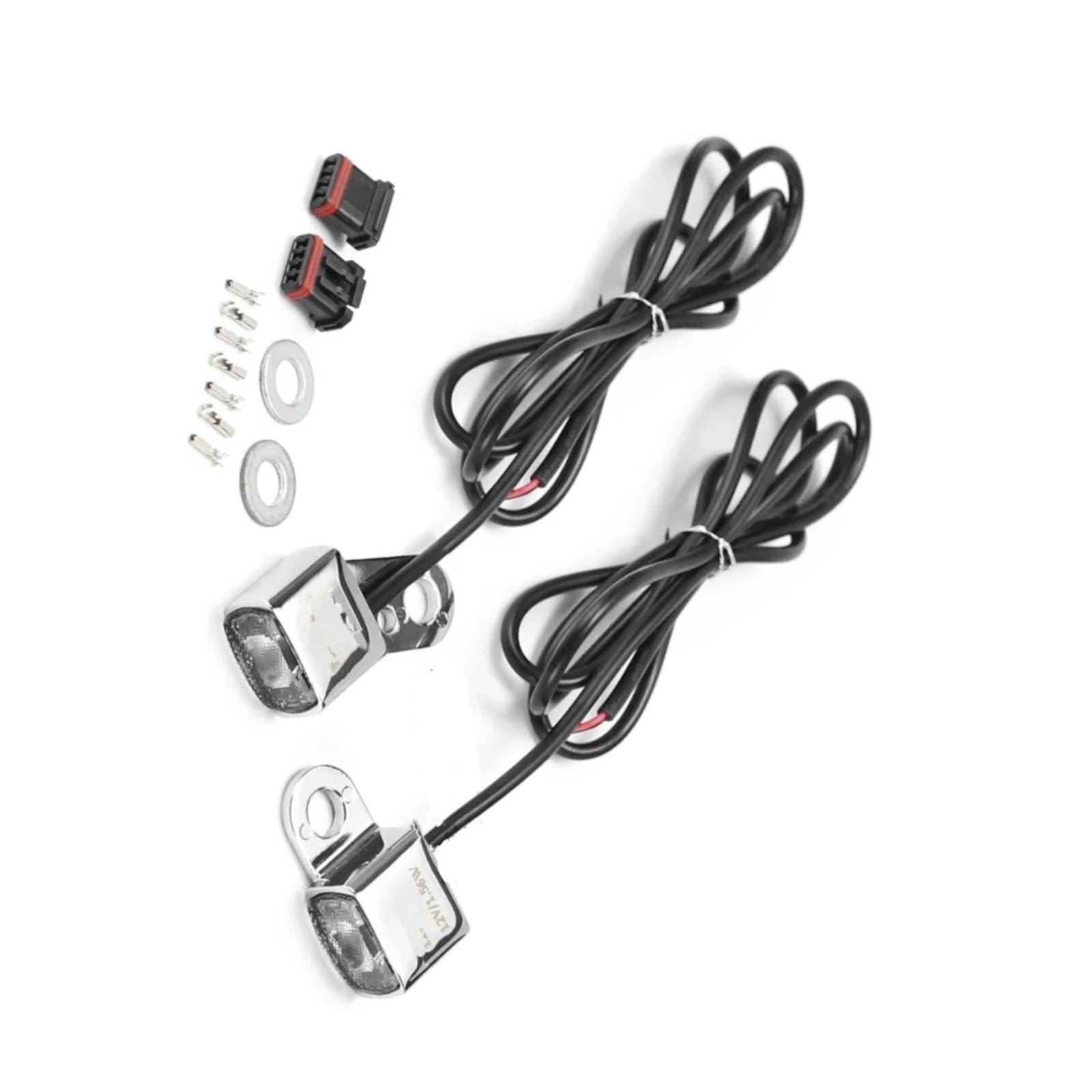 Per Sportster 1200V 2012-2016 Per Sportster 1200N Per Nightster 2007 2008 2009 2010 2011 2012 1 Coppia Indicatore Di Direzione Anteriore Sinistro Destro(Chrome)