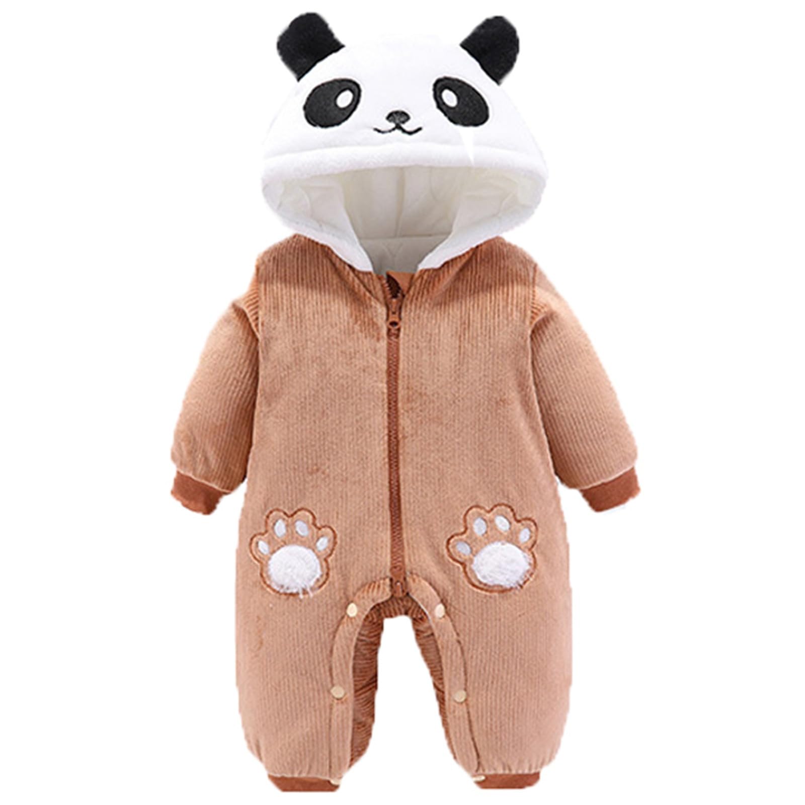 Combinaison de neige bébé polaire à capuche pour hiver chaud