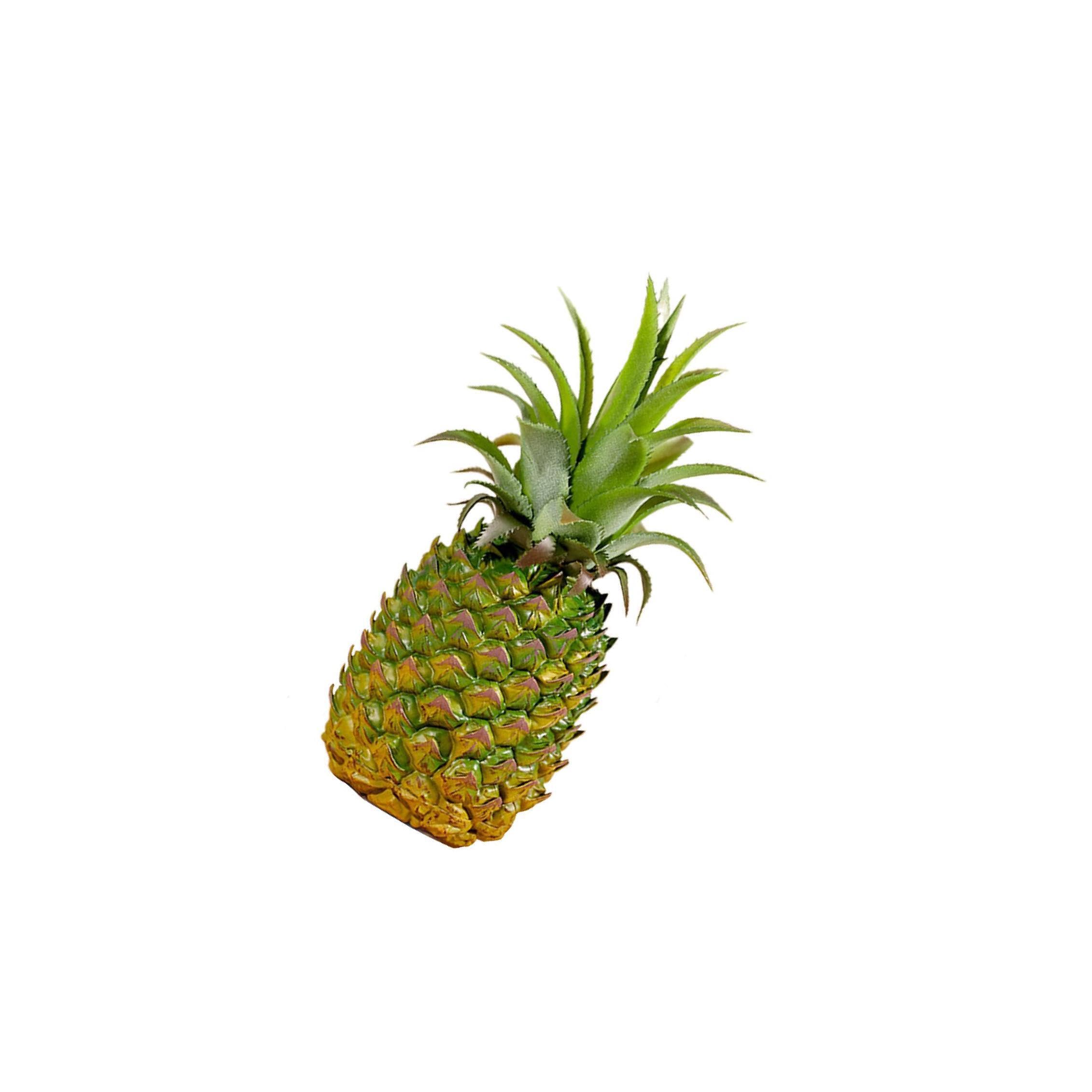 QIXCXAZ Kitchen Decoration Photography Prop Living Room Eye Catching Pineapple Figurine Inspires for Creative Photography Enhancing Visuals Tiny Home Decor, 9x21cm