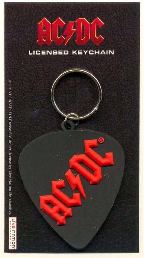 Pyramid International AC/DC - Plectrum Rubber Keychain