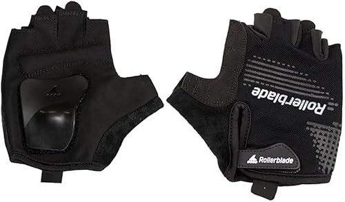 Rollerblade Skate Gear Guantes, 1 par, color negro