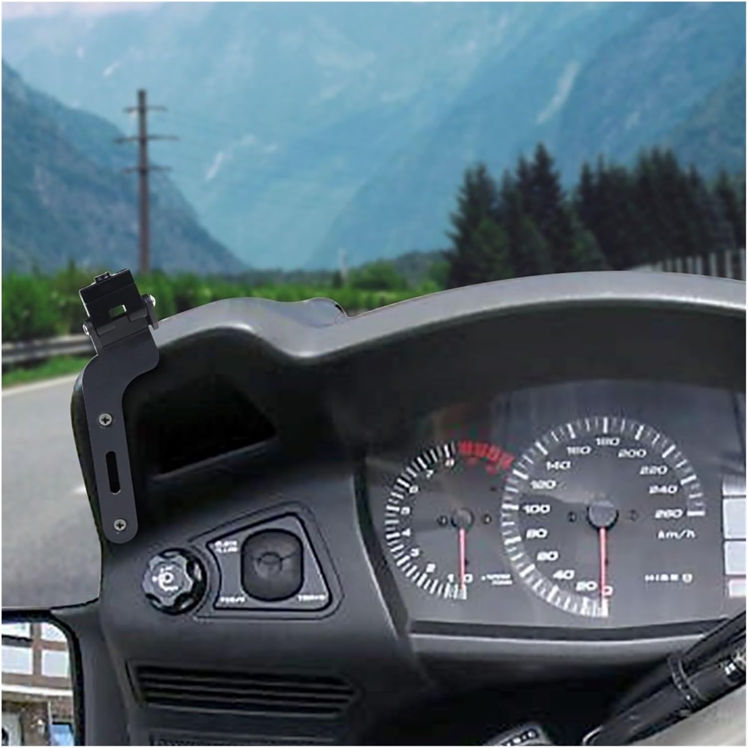 Motorcycle Accessories GPS Phone Navigation Bracket Holder Mount Stand Compatible with Pan European ST1300 2002 2003 2004-2024 ST 1300(Type 3)