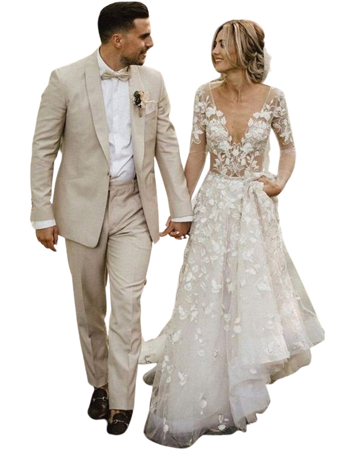 Uomo Scialle Risvolto Vestito Due Pezzi Quotidiano Giacca da Sposa Pantaloni