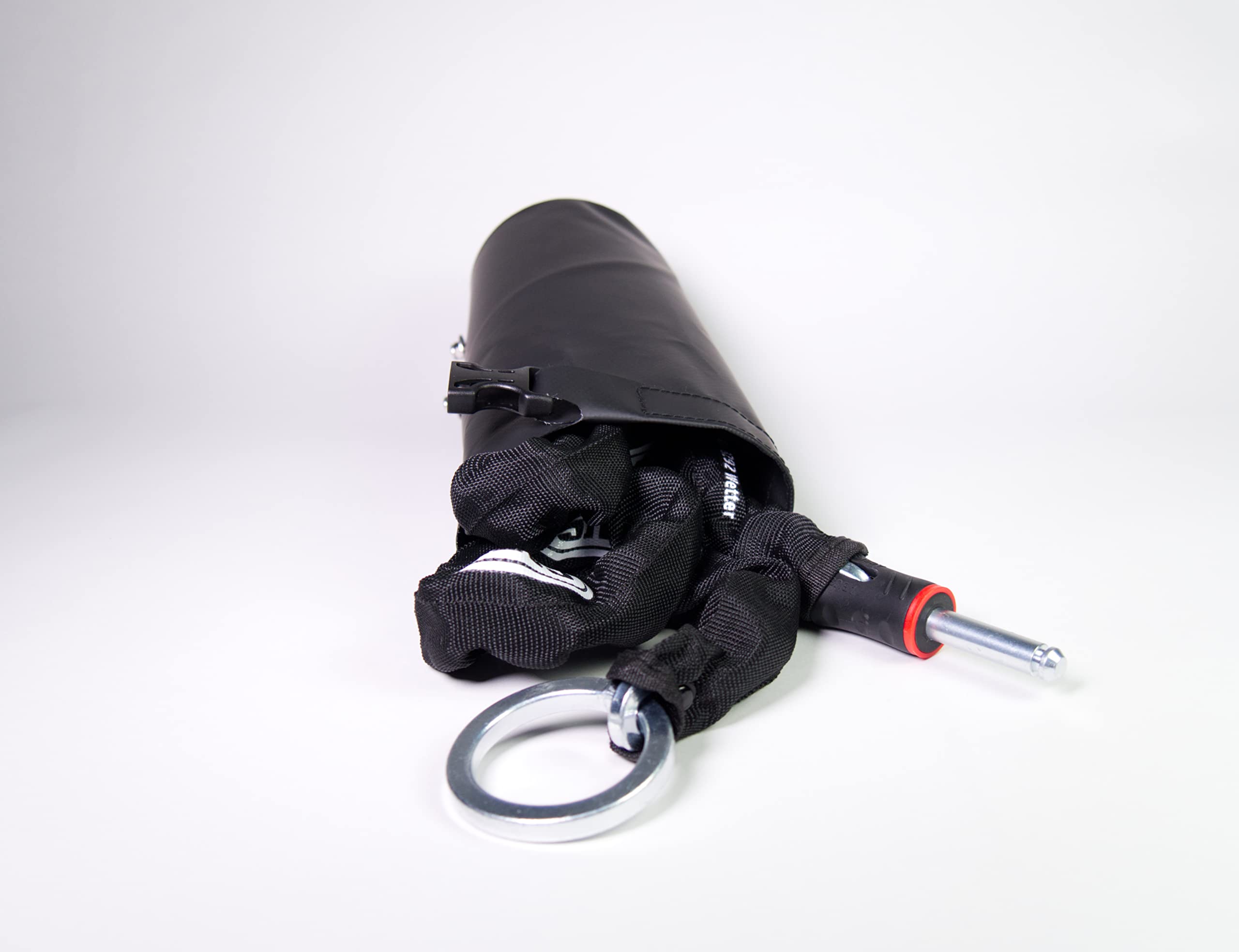 Borsa Universale Impermeabile FAHRER Berlin – Porta Catena Per Bici – Telone PVC-Free, Capacità 1,5L, Fissaggio Su Telaio - 3