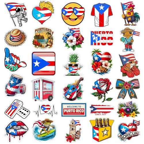 30 Pcs Puerto Rico Souvenirs Gifts Fridge Refrigerator Magnets