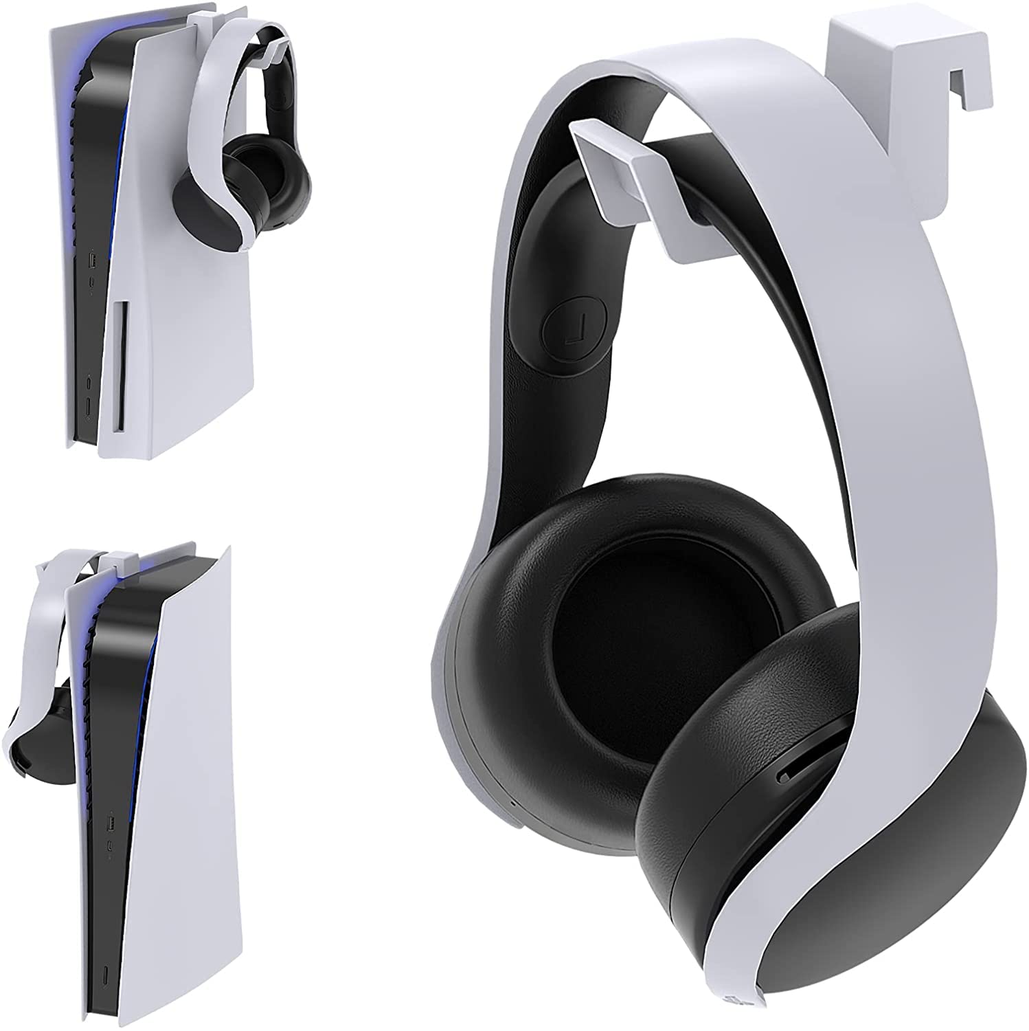 TCOS TECH PS5 Headset Stand, Headphone Stand, PS5 Headphone Hook, PS5 Headset Hanger, Compatible with Universal Gaming Headsets (HEADPHONE NOT INCLUDED) (B09V8H19NM) Amazon Price History, Amazon Price Tracker