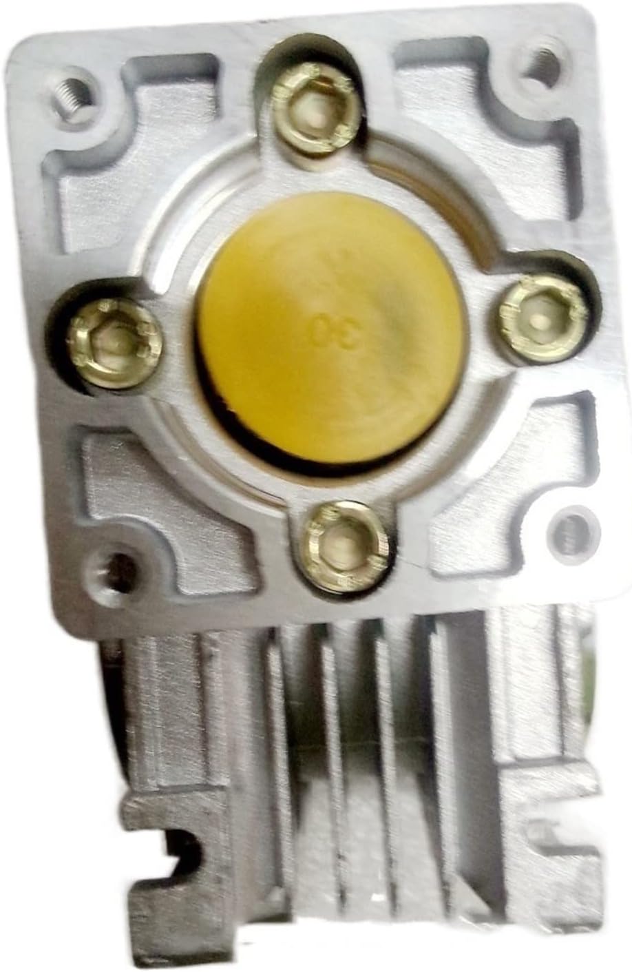 Speed Box Worm Reducer of Nema 23 Motor, 5:1 to 80:1 RV030 Worm Gearbox Speed Reducer Reducer Gearhead (Size : Ratio 80 to 1)