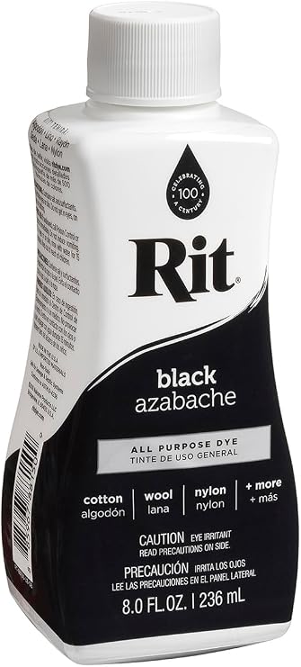Rit All Purpose Liquid Dye Black 236ml