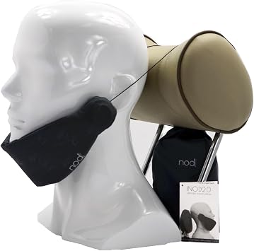 Sleep Upright Travel Pillow, Soft & Supportive for Easy Comfort on Airplanes, car Rides, Easily Stores in Small Storage Bag