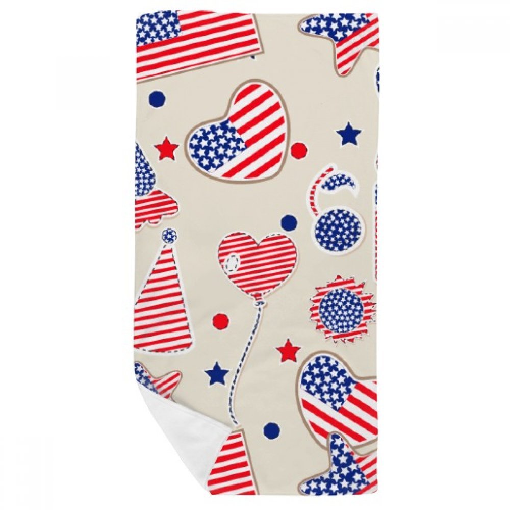 Serviette de bain USA compacte pour éviter l'encombrement