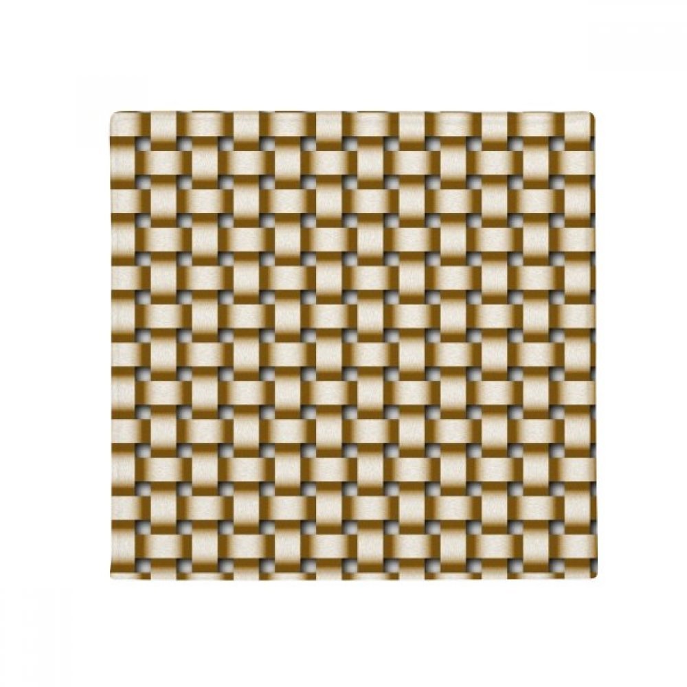Tissu lin knit brown idée cadeau tapis décoratif multicolore 50cm