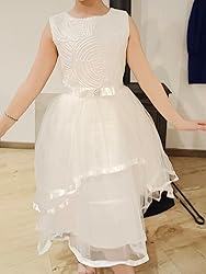 Vesto da bambina con camisole verde in stile fiaba onirica