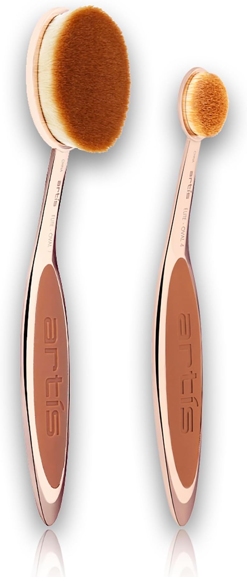 ArtisElite 2 Brush Set in Rose Gold, 2 Pc Makeup Brush Set