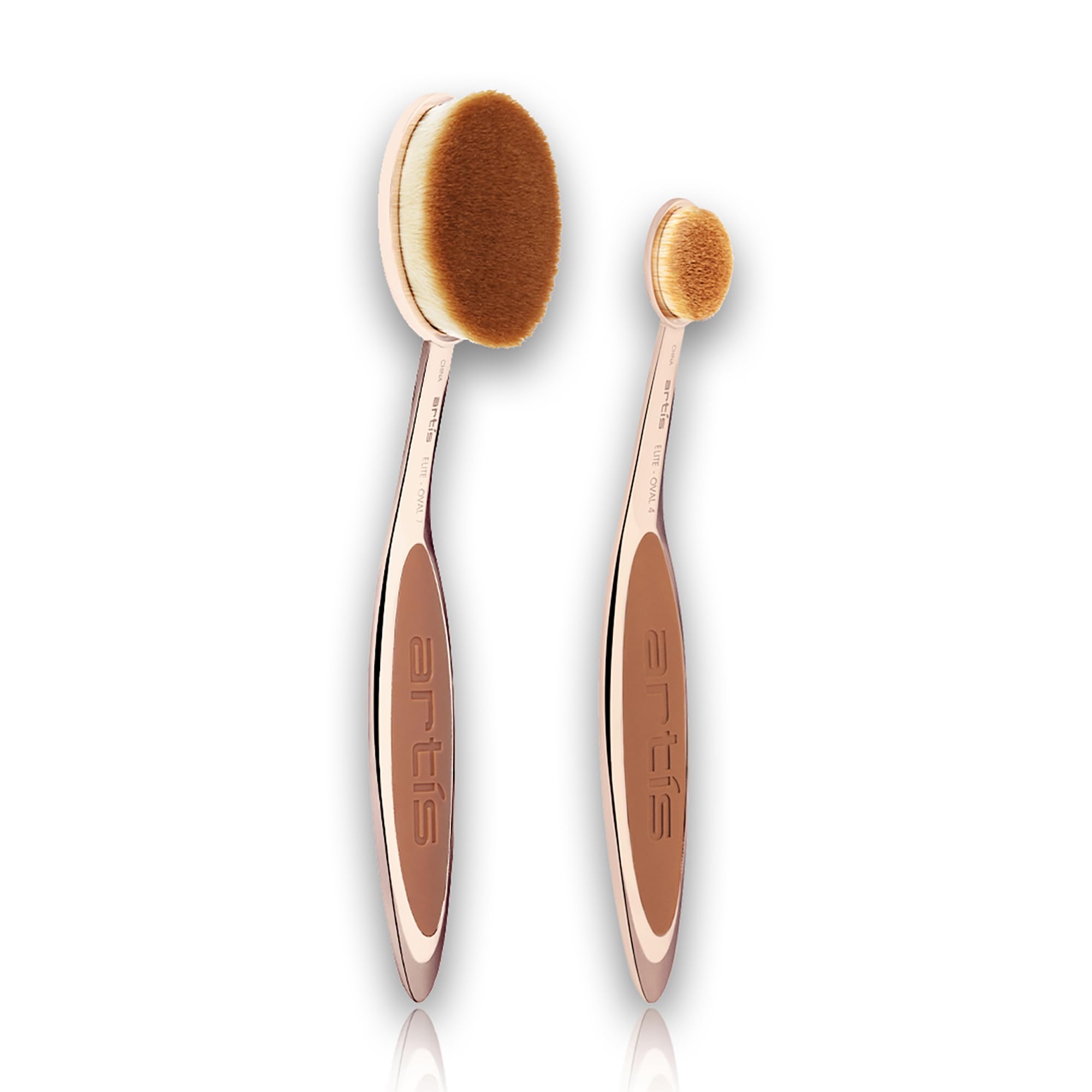 ArtisElite 2 Brush Set in Rose Gold, 2 Pc Makeup Brush Set