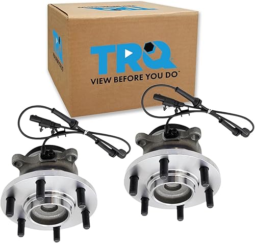 Vista 1085 de TRQ Juego de 2 rodamientos y bujes de rueda trasera izquierda y derecha compatible con Ford Expedition 2007-2010 Lincoln Navigator 2007-2010