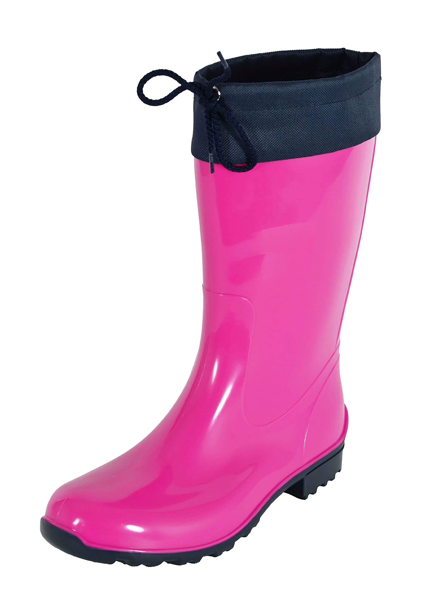 Regenliebe Damen Gummistiefel de Fieselregen Regenstiefel Langschaft