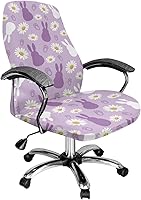 Vista 18 de Xoenoiee Pickles - Fundas para silla de oficina con estampado de corazón, funda elástica para silla de juegos de computadora, fundas universales